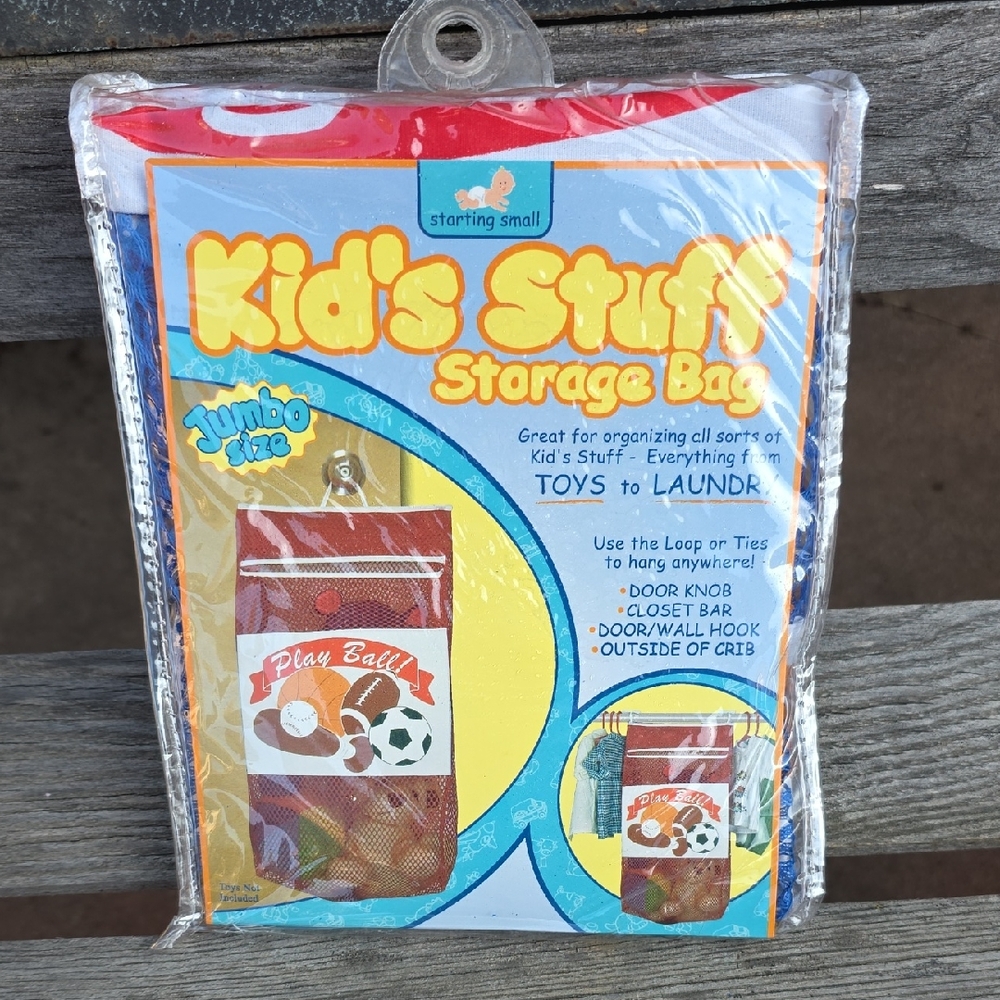 Kids' Stuff Storage Bag - Red